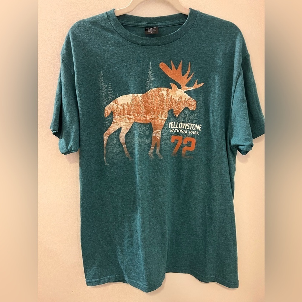 Prairie Mountain Yellowstone National Park Tee